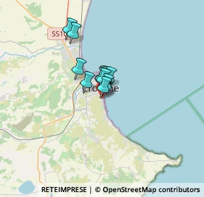 Mappa Via Arnaldo Mori, 88900 Crotone KR, Italia (1.71667)