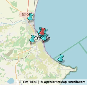 Mappa Viale Antonio Gramsci, 88900 Crotone KR, Italia (1.75545)