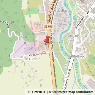 Mappa Strada Statale 106 Jonica, 245, 88900 Crotone, Crotone (Calabria)