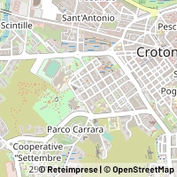 Mapa Crotone