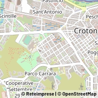 Hartă Crotone