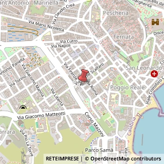 Mappa Via Antonio Daniele,  73, 88900 Crotone, Crotone (Calabria)