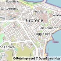 Karte Crotone