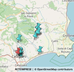 Mappa Via A. Moro, 88838 Mesoraca KR, Italia (14.79)