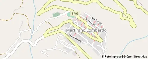 Mappa Martirano Lombardo