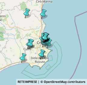 Mappa Traversa Firenze, 88900 Crotone KR, Italia (7.5375)