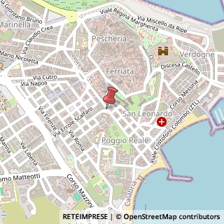 Mappa Via Nuova Poggioreale,  43, 88900 Crotone, Crotone (Calabria)