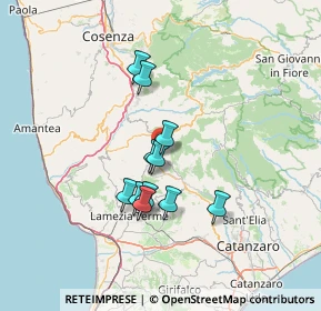 Mappa Via Campi di Lino, 88049 Soveria Mannelli CZ, Italia (11.82273)