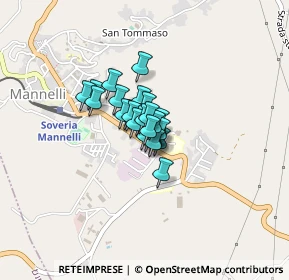 Mappa Via Campi di Lino, 88049 Soveria Mannelli CZ, Italia (0.18077)