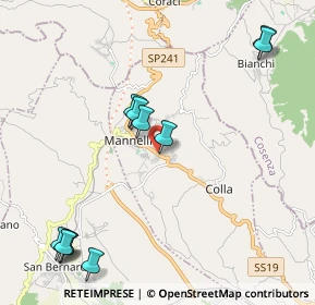 Mappa Via Campi di Lino, 88049 Soveria Mannelli CZ, Italia (3.13143)