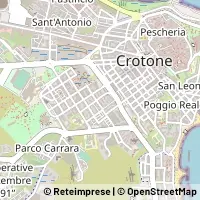 Karte Crotone