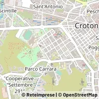 Map Crotone