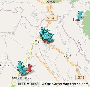 Mappa Viale Comm, 88049 Soveria Mannelli CZ, Italia (1.559)