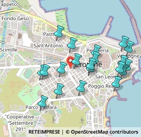 Mappa Via Sergio Ramelli, 88900 Crotone KR, Italia (0.525)