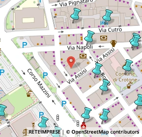 Mappa Via Sergio Ramelli, 88900 Crotone KR, Italia (0.125)