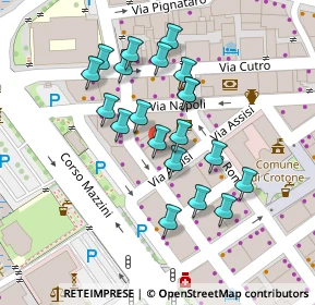 Mappa Via Sergio Ramelli, 88900 Crotone KR, Italia (0.054)