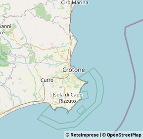 Mappa 88821 Rocca Di Neto KR, Italia (9.22909)