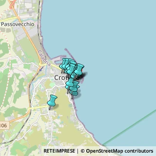 Mappa Via Molo Sanità, 88900 Crotone KR, Italia (0.765)
