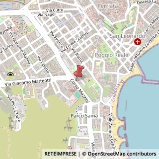 Mappa Corso Giuseppe Mazzini, 131, 88900 Crotone, Crotone (Calabria)