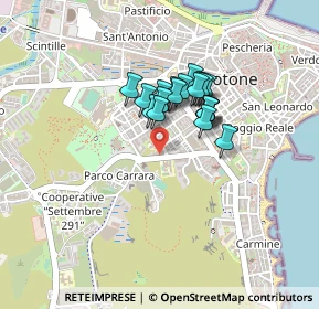 Mappa Quartiere Via Libertà, 88900 Crotone KR, Italia (0.319)