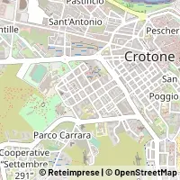 Mapa Crotone