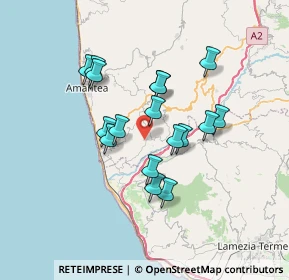 Mappa Contrada Ansamare, 87030 Cleto CS, Italia (6.29882)