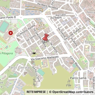 Mappa Via Giacomo Manna, 8, 88900 Crotone, Crotone (Calabria)