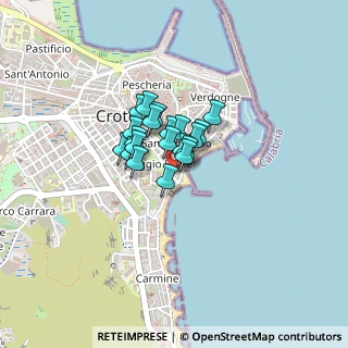 Mappa Via Cristoforo Colombo, 88900 Crotone KR, Italia (0.243)