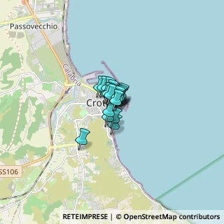 Mappa Via Cristoforo Colombo, 88900 Crotone KR, Italia (0.58111)