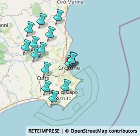 Mappa Via Cristoforo Colombo, 88900 Crotone KR, Italia (15.77867)