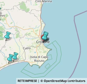 Mappa Via Cristoforo Colombo, 88900 Crotone KR, Italia (35.38)
