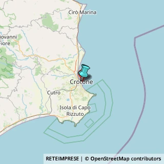 Mappa Via Cristoforo Colombo, 88900 Crotone KR, Italia (48.2)