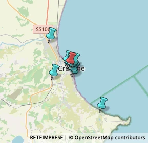 Mappa Via Cristoforo Colombo, 88900 Crotone KR, Italia (1.7)