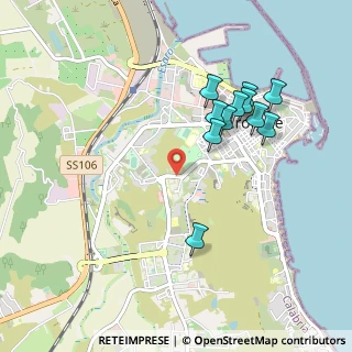 Mappa Via Paolo Borsellino, 88900 Crotone KR, Italia (1.02364)