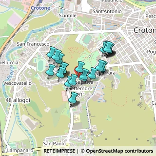Mappa Via Paolo Borsellino, 88900 Crotone KR, Italia (0.36552)