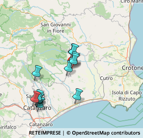 Mappa Via Aldo Moro, 88838 Mesoraca KR, Italia (14.72417)