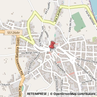 Mappa Via Regina Margherita, 190, 09017 Sant'Antioco, Carbonia-Iglesias (Sardegna)