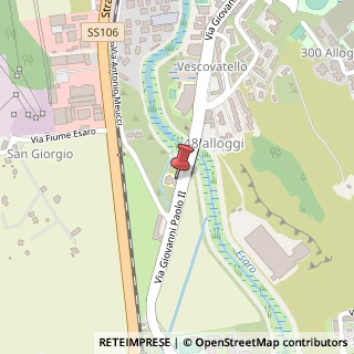 Mappa Via Giovanni Paolo II, 332, 88900 Crotone, Crotone (Calabria)