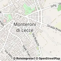 Karte Monteroni di Lecce