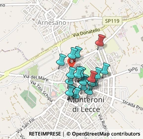 Mappa Via S. Giorgio, 73047 Monteroni di Lecce LE, Italia (0.334)