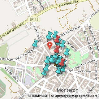 Mappa Via S. Giorgio, 73047 Monteroni di Lecce LE, Italia (0.2)