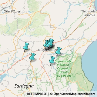 Mappa Via Carmelo Floris, 08100 Nuoro NU, Italia (6.35455)