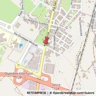 Mappa Strada statale 476, 73100 San Cesario di Lecce, Lecce (Puglia)