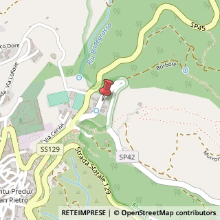 Mappa Via Monte Ortobene, 42, 08100 Nuoro, Nuoro (Sardegna)