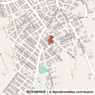 Mappa Via Ugo Foscolo, 50, 73010 Veglie, Lecce (Puglia)