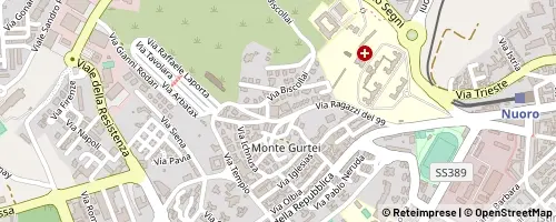 Mappa Nuoro