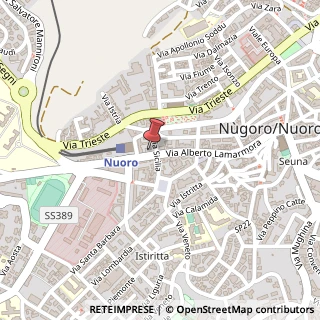 Mappa Via Alberto Lamarmora, 114, 08100 Nuoro, Nuoro (Sardegna)