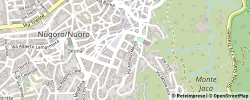 Mappa Nuoro