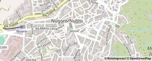 Mappa Nuoro