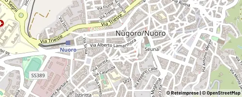 Mappa Nuoro